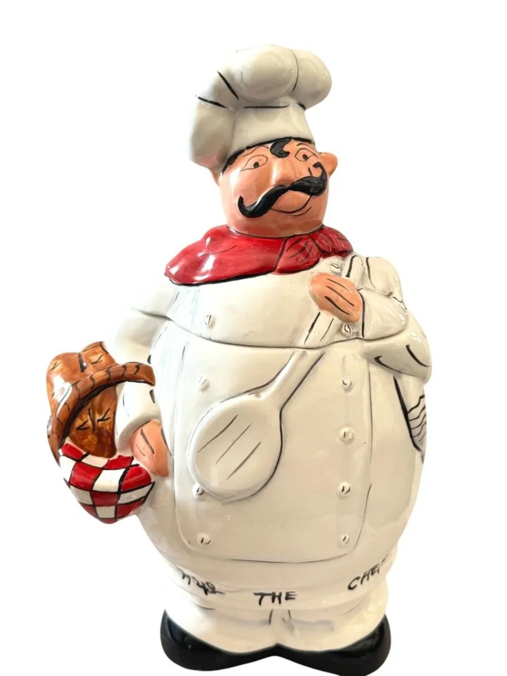 Vintage Jay Imports Company Chef Cookie Jar